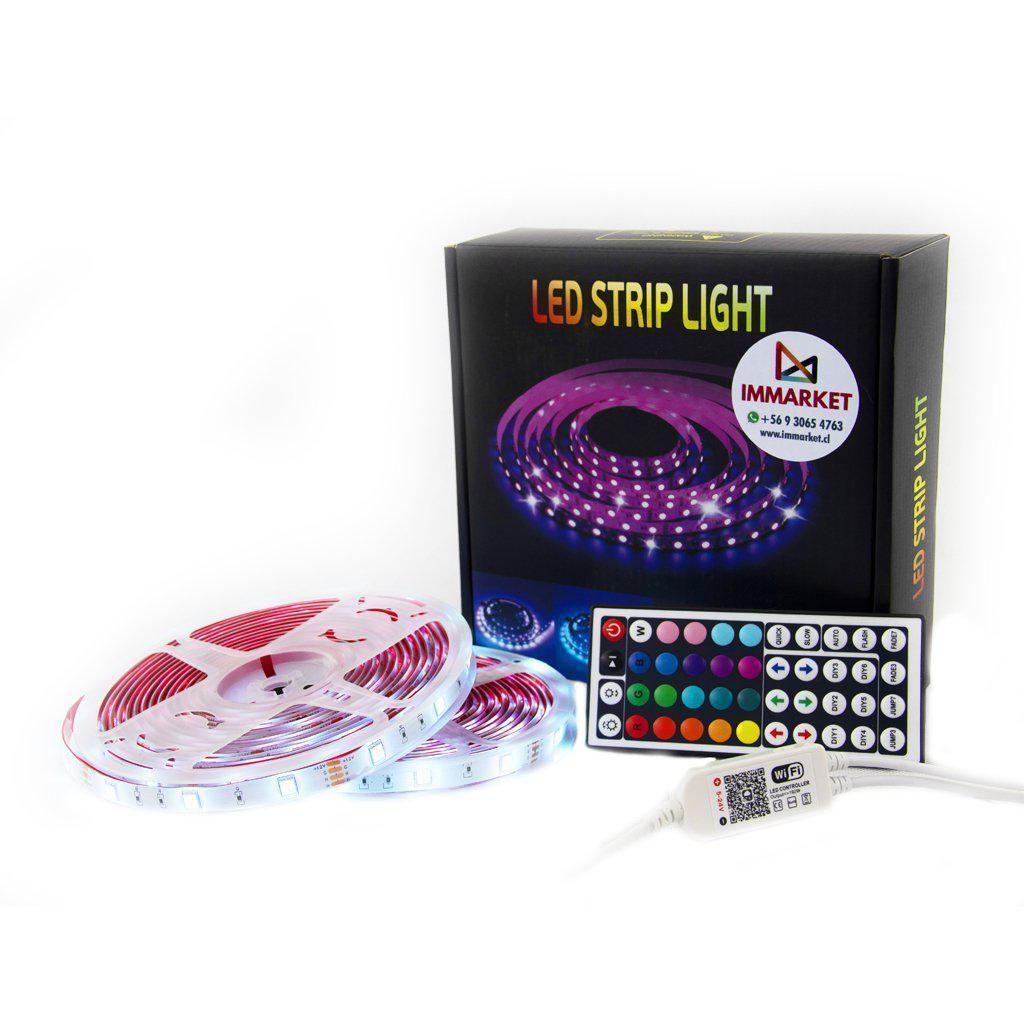 Tira de Luces Led 10 Metros Wifi. Compatible con Google home y Alexa-0