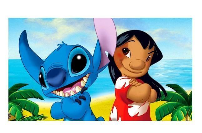 DIY Diamond Painting. Lilo y Stitch En La Aventura 40 x 70 Cm.-0