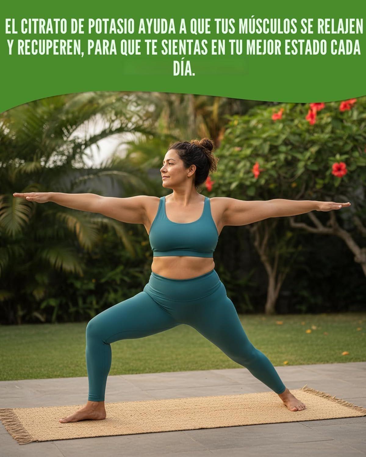 NaturalSlim Kadsorb Citrato de potasio equilibrio de electrolitos y PH del cuerpo Calambres-5