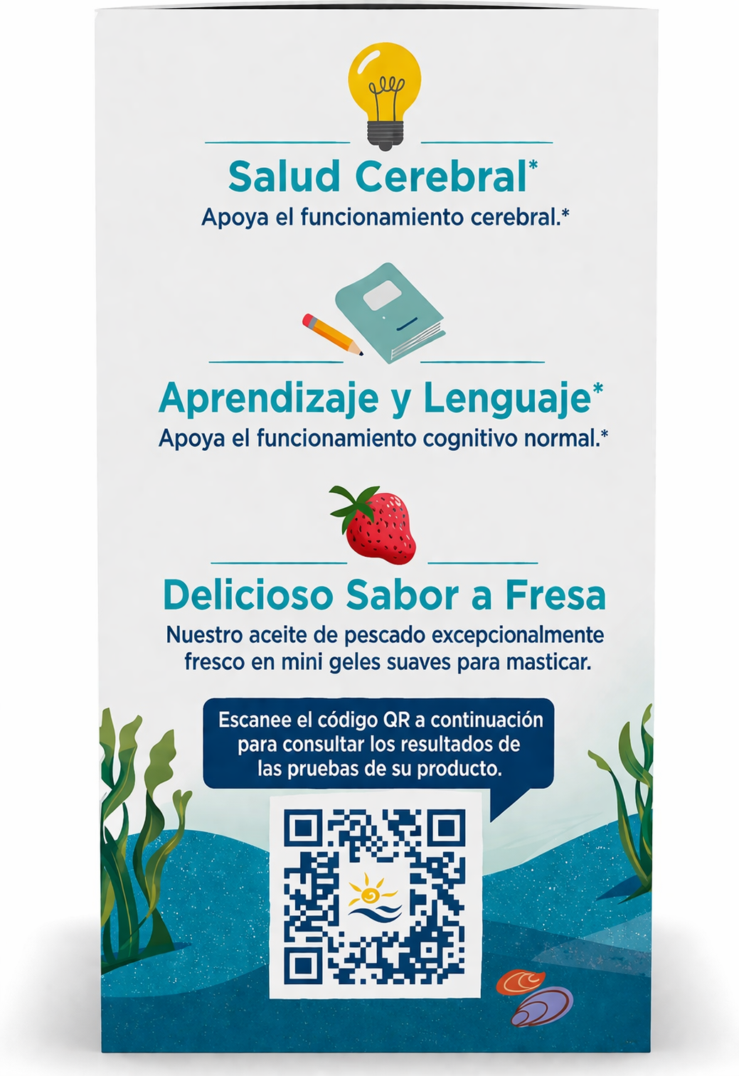 Nordic Naturals Ultimate Omega 3 DHA y EPA 680 mg Salud Cerebral Aprendizaje-3