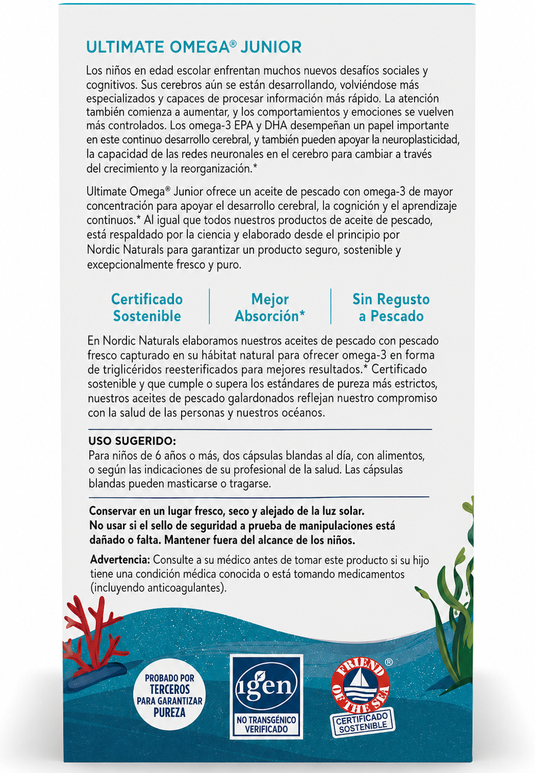 Nordic Naturals Ultimate Omega 3 DHA y EPA 680 mg Salud Cerebral Aprendizaje-5