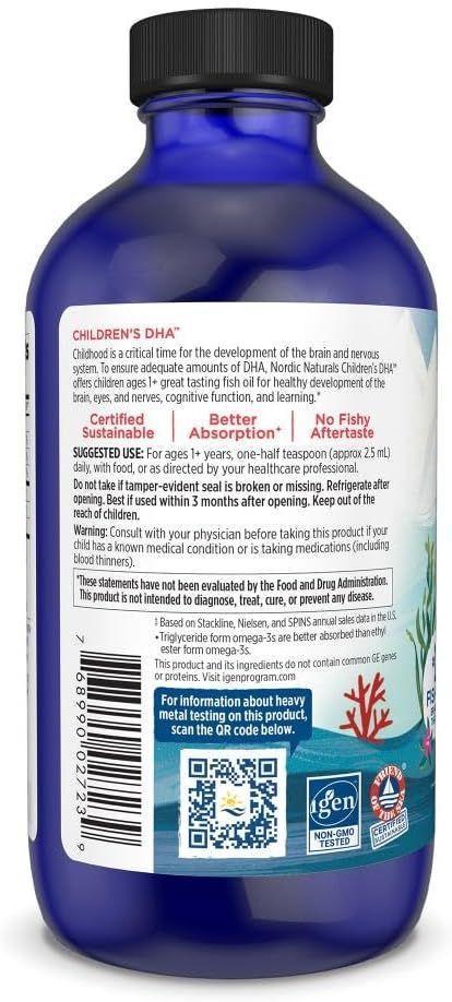 Nordic Naturals EPA y DHA 530 mg de Omega 3 Desarollo cerebral-2