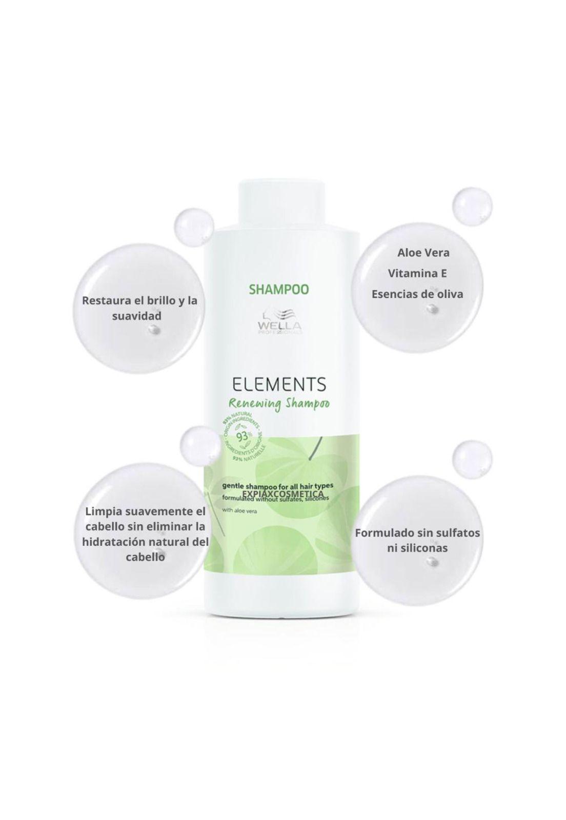 Shampoo Wella Elements Renewing 1L Sin Sulfatos Sin Parabeno-2
