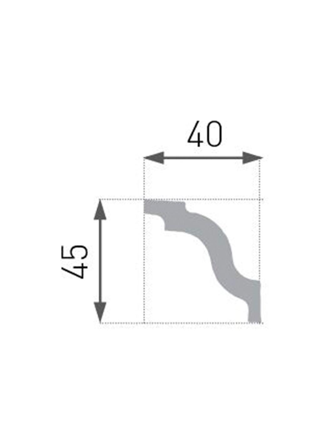 Cornisa Moldura E5 45X40mm x 2mt Caja 90 ud-2