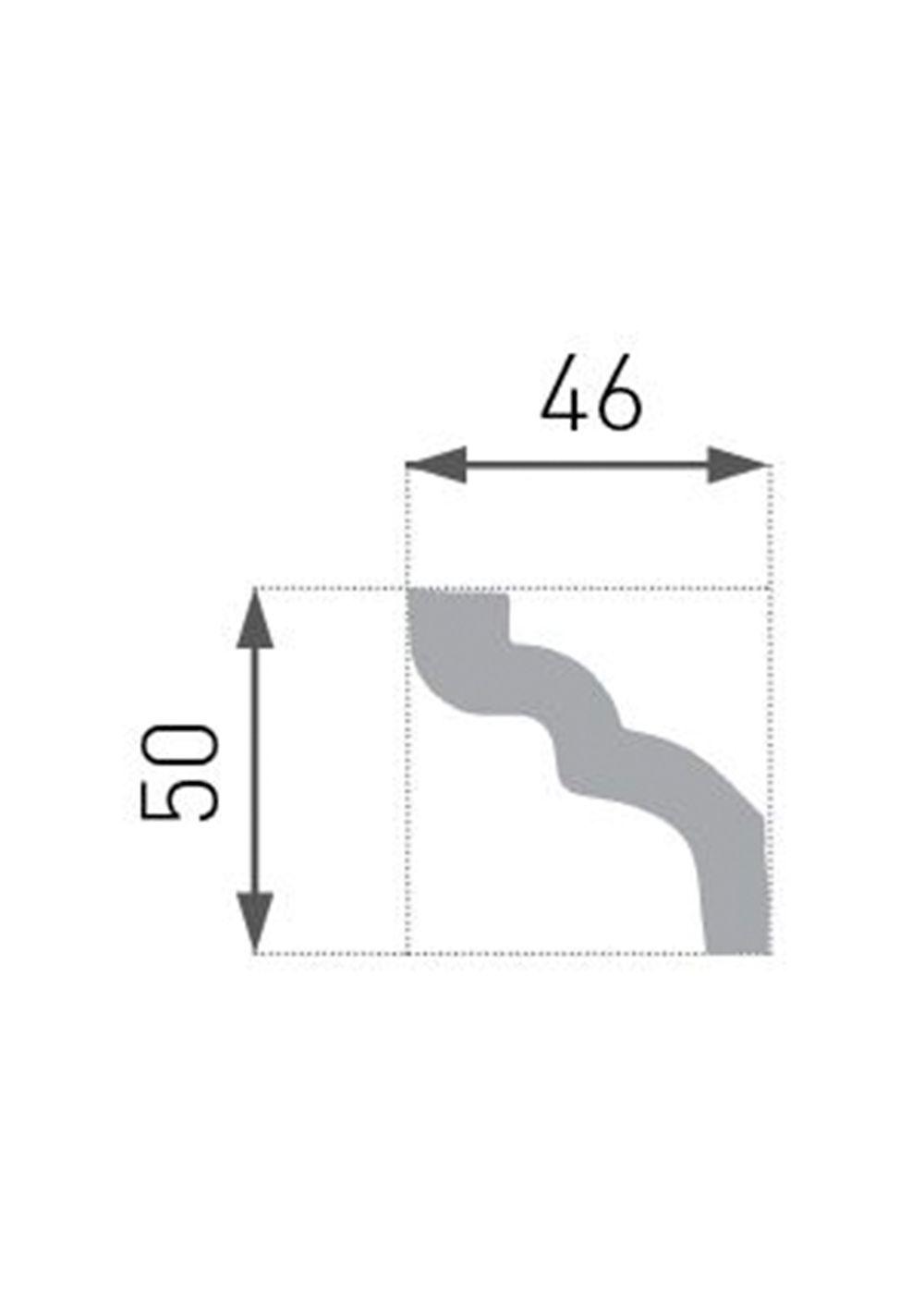 Cornisa Moldura E7 50X46mm x 2mt Caja 75 ud-2