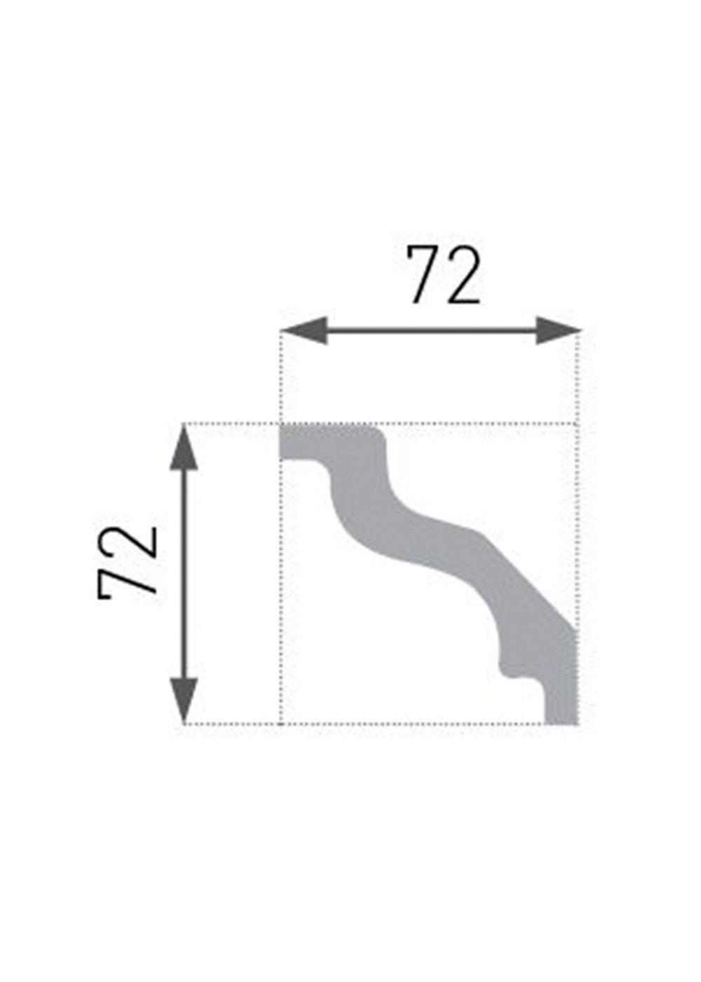 Cornisa Moldura E8 72X72mm x 2mt Caja 39 ud-2