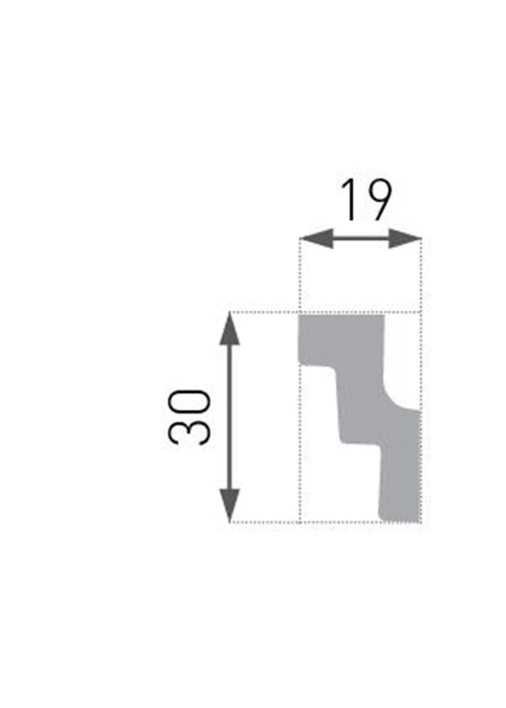 Cornisa Moldura E17 30X19mm x 2mt Caja 170 ud-2