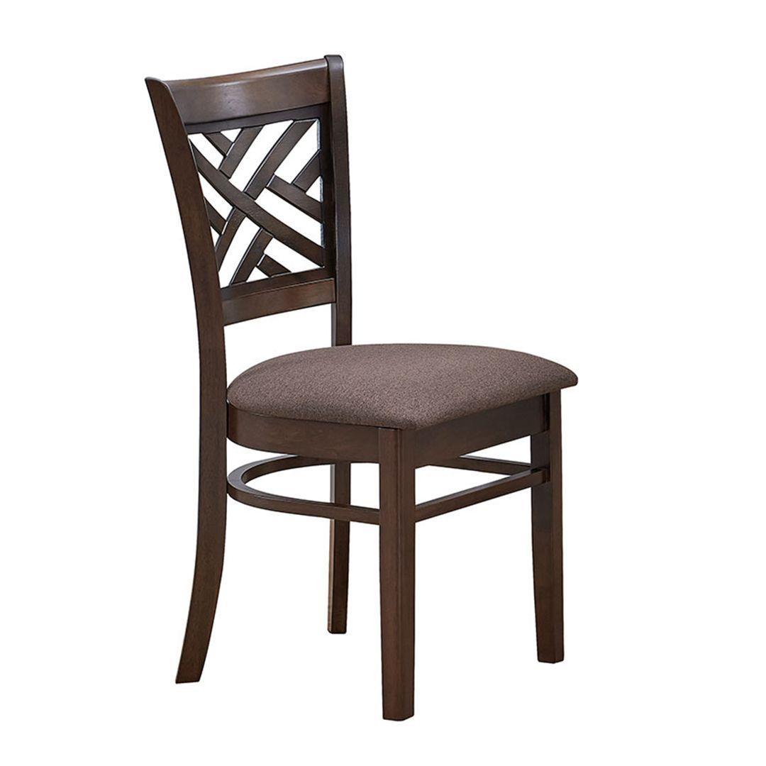 Juego de Comedor Amelie 4 sillas Café-2