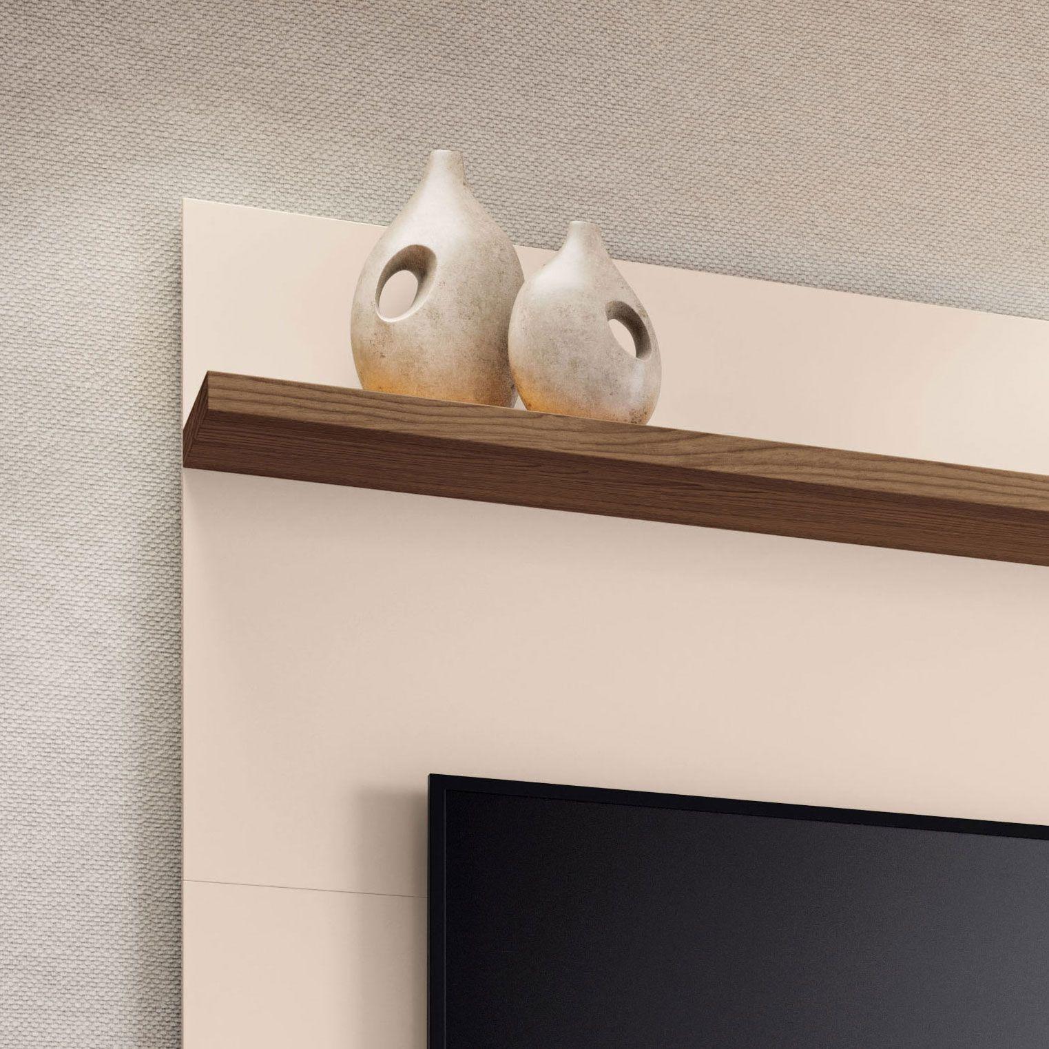 Home Panel Mónaco Tv 55 1 6 castaño off White-4