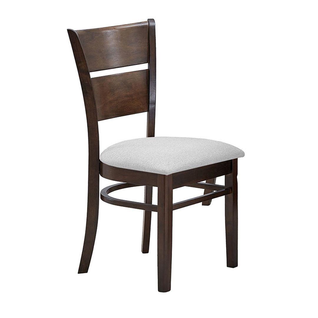 Juego de Comedor Juliette Chocolate 4 sillas Marfil-3