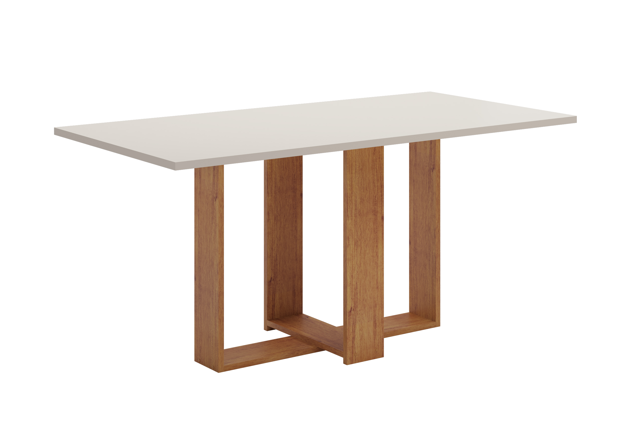 Juego de Comedor 6 sillas Imperial Beige 80 x 80 x 160 cm-4