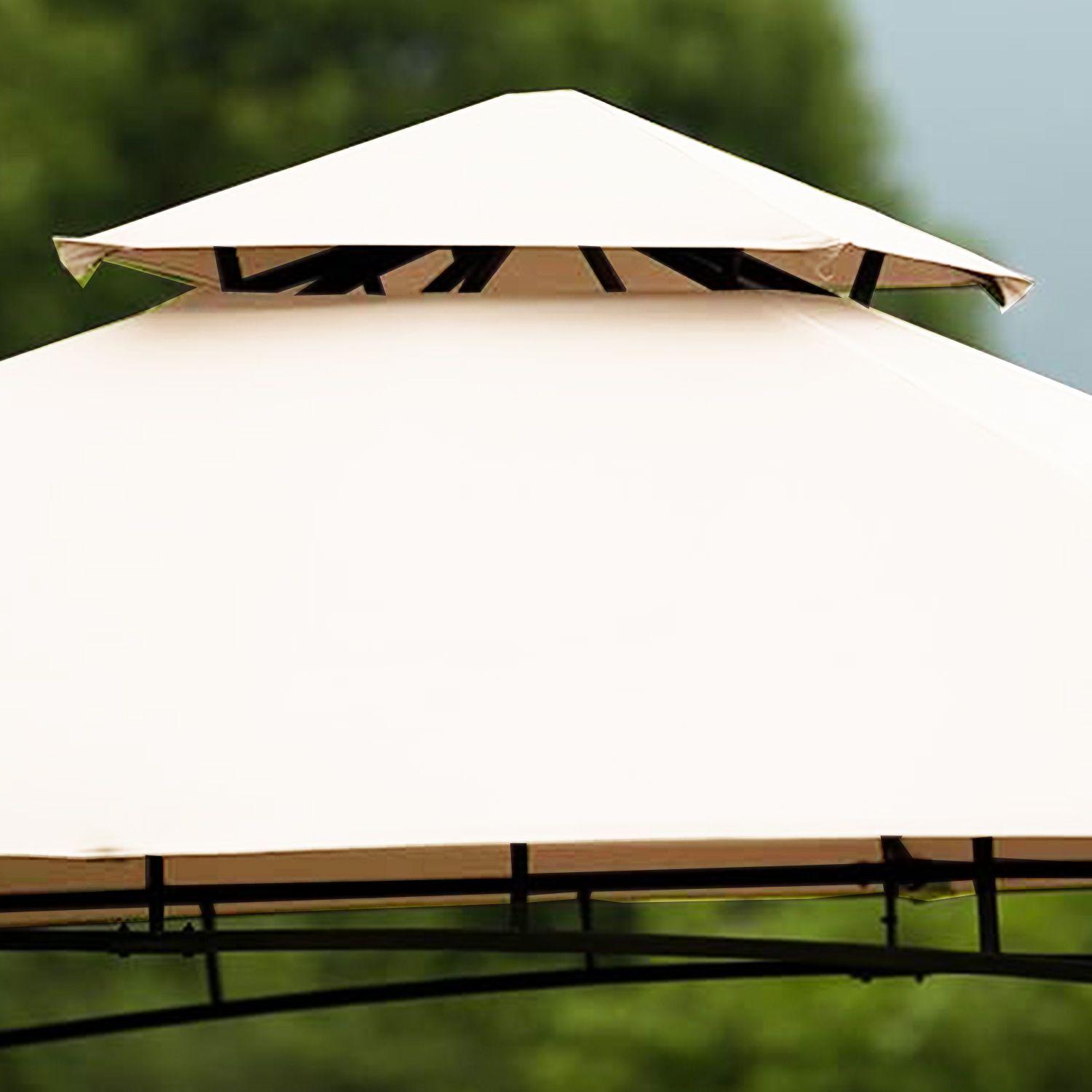 Pérgola con Lateral 3x3mt Marfil-3