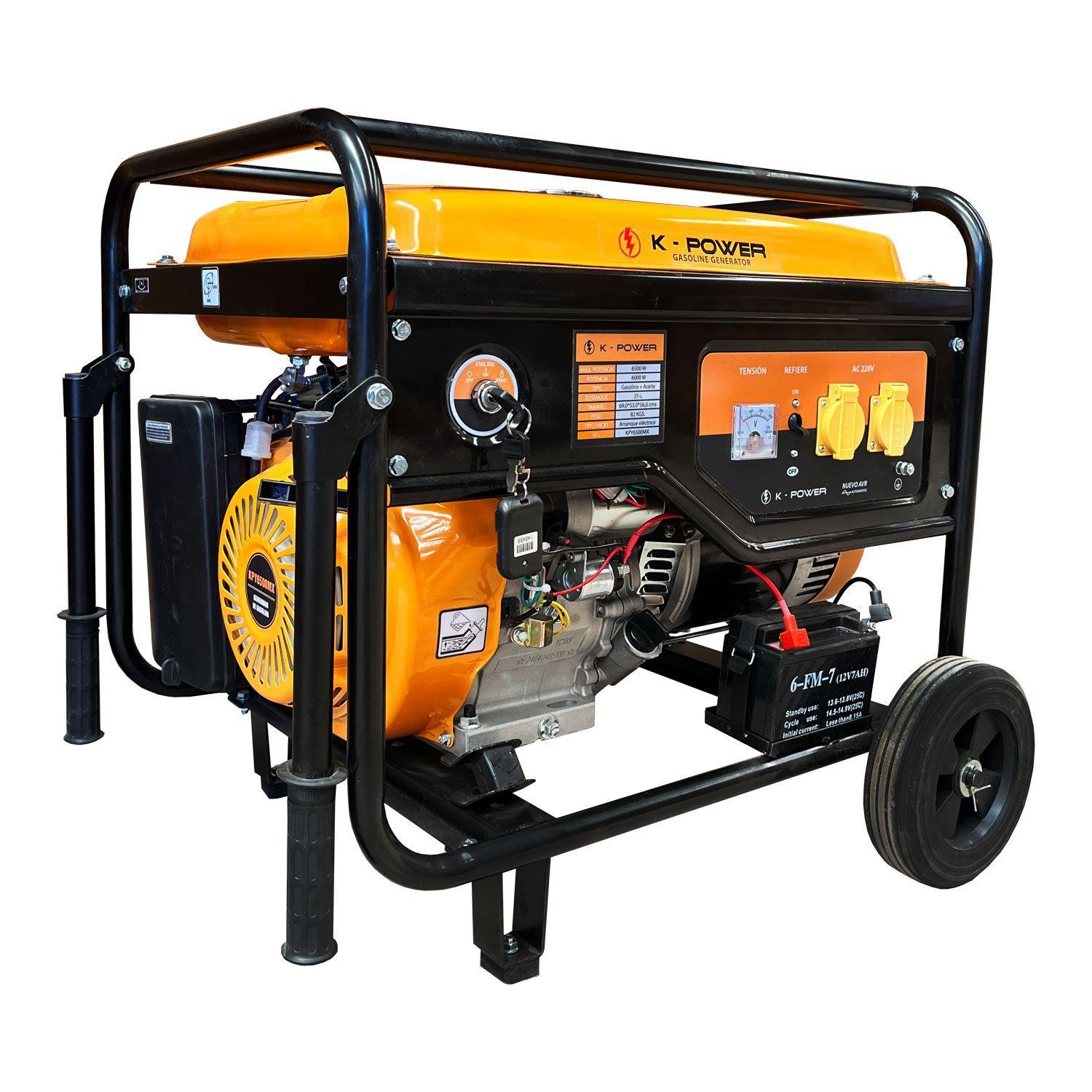 GENERADOR GASOLINA 6500-0