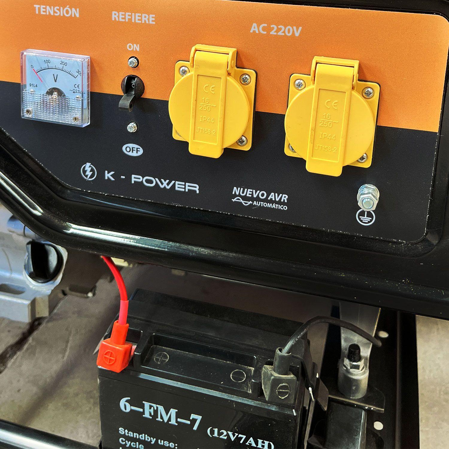 GENERADOR GASOLINA 6500-3
