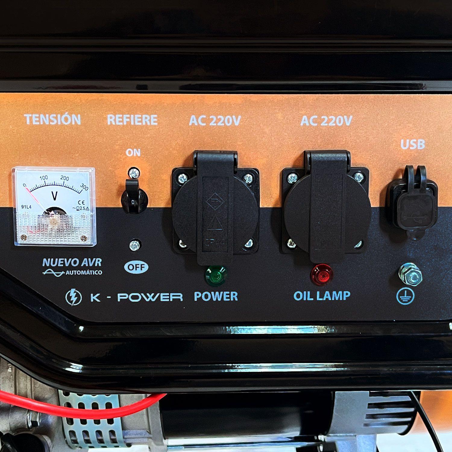 GENERADOR GASOLINA 6500-3