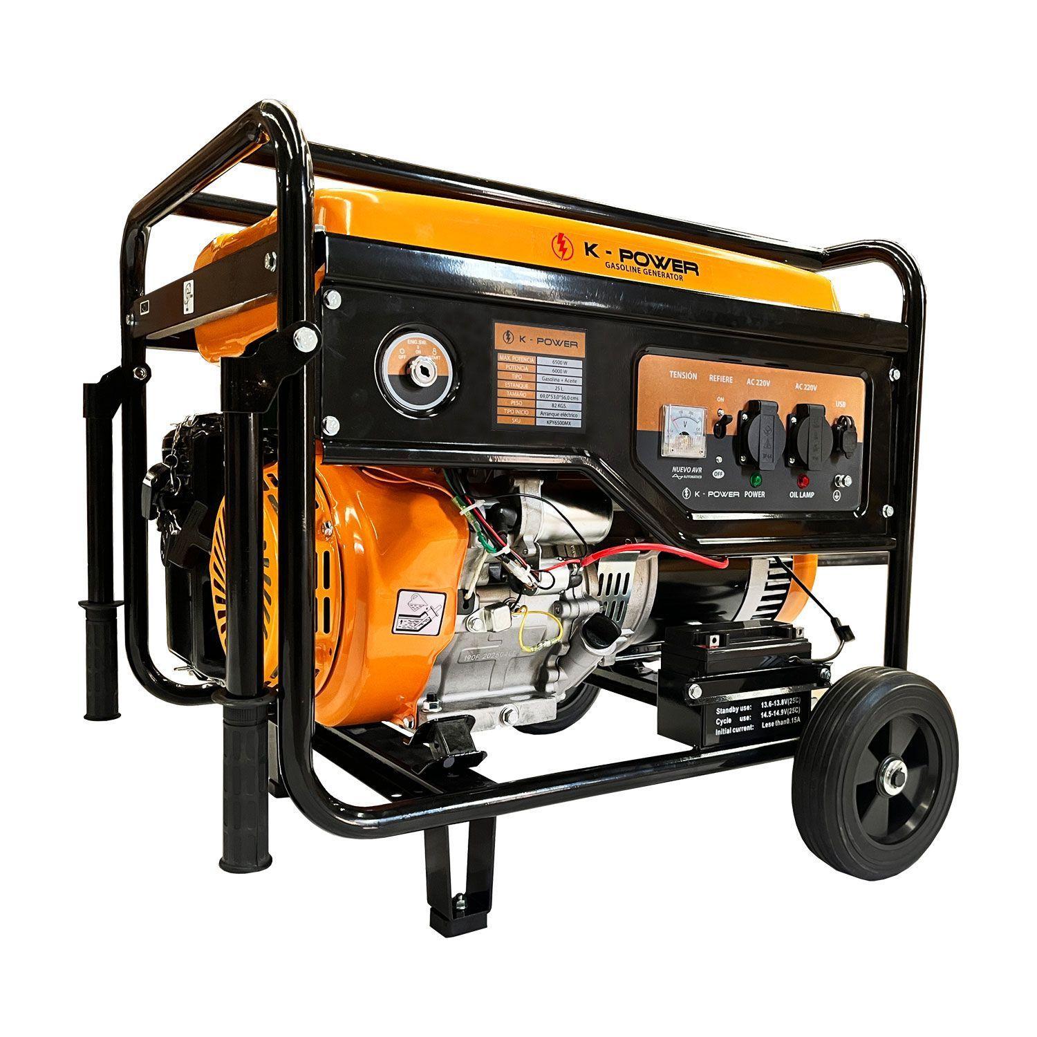 GENERADOR GASOLINA 6500-0