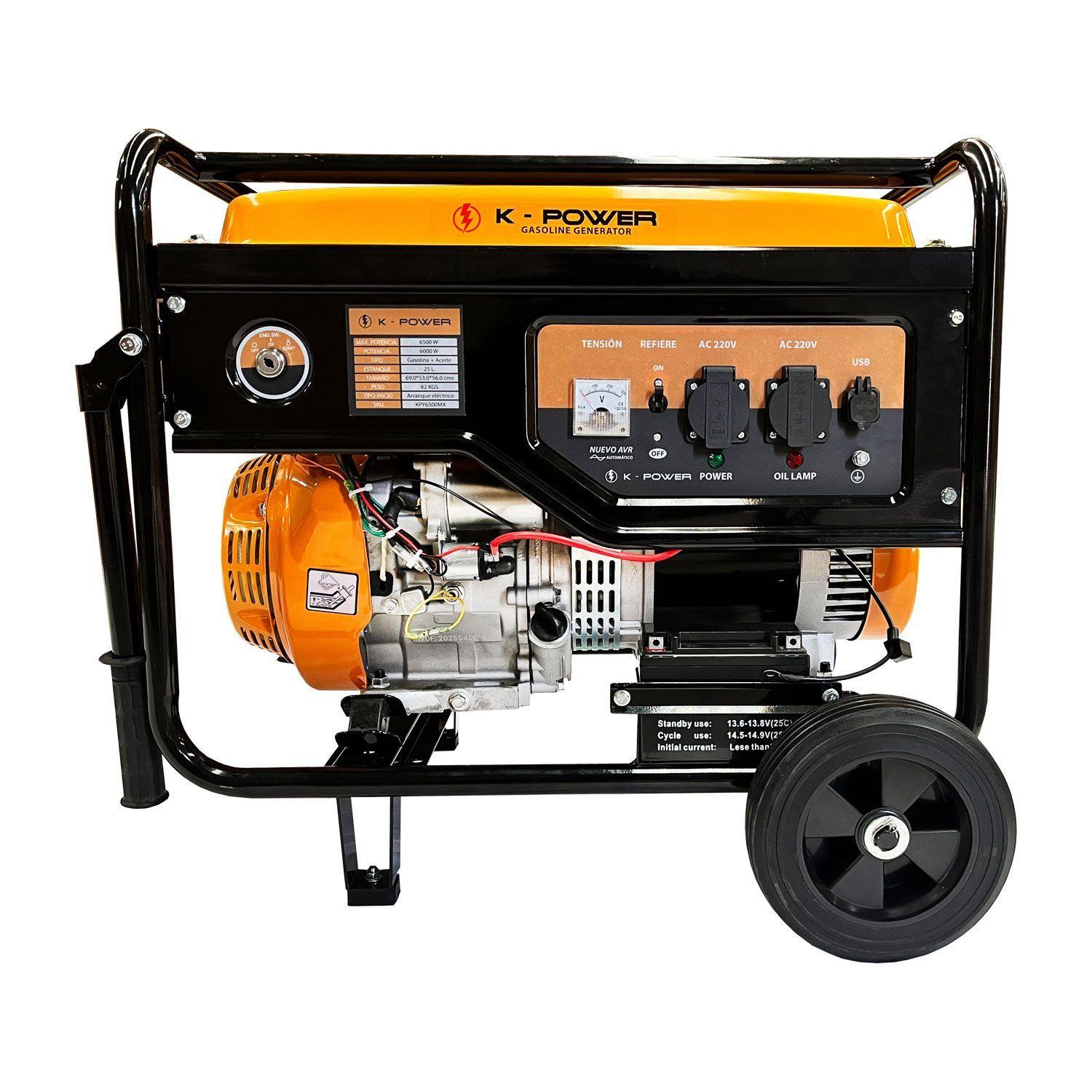 GENERADOR GASOLINA 6500-1