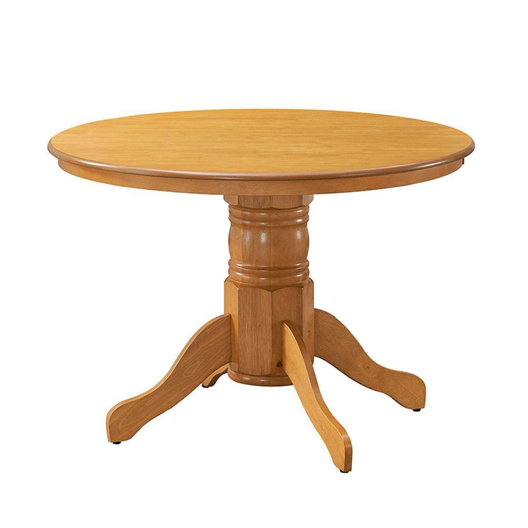 Juego de Comedor Bristol Caramelo 106 cm 4 Sillas Marfil-2