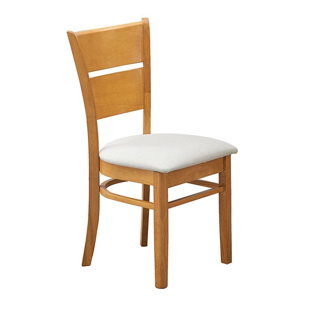 Juego de Comedor Bristol Caramelo 106 cm 4 Sillas Marfil-3