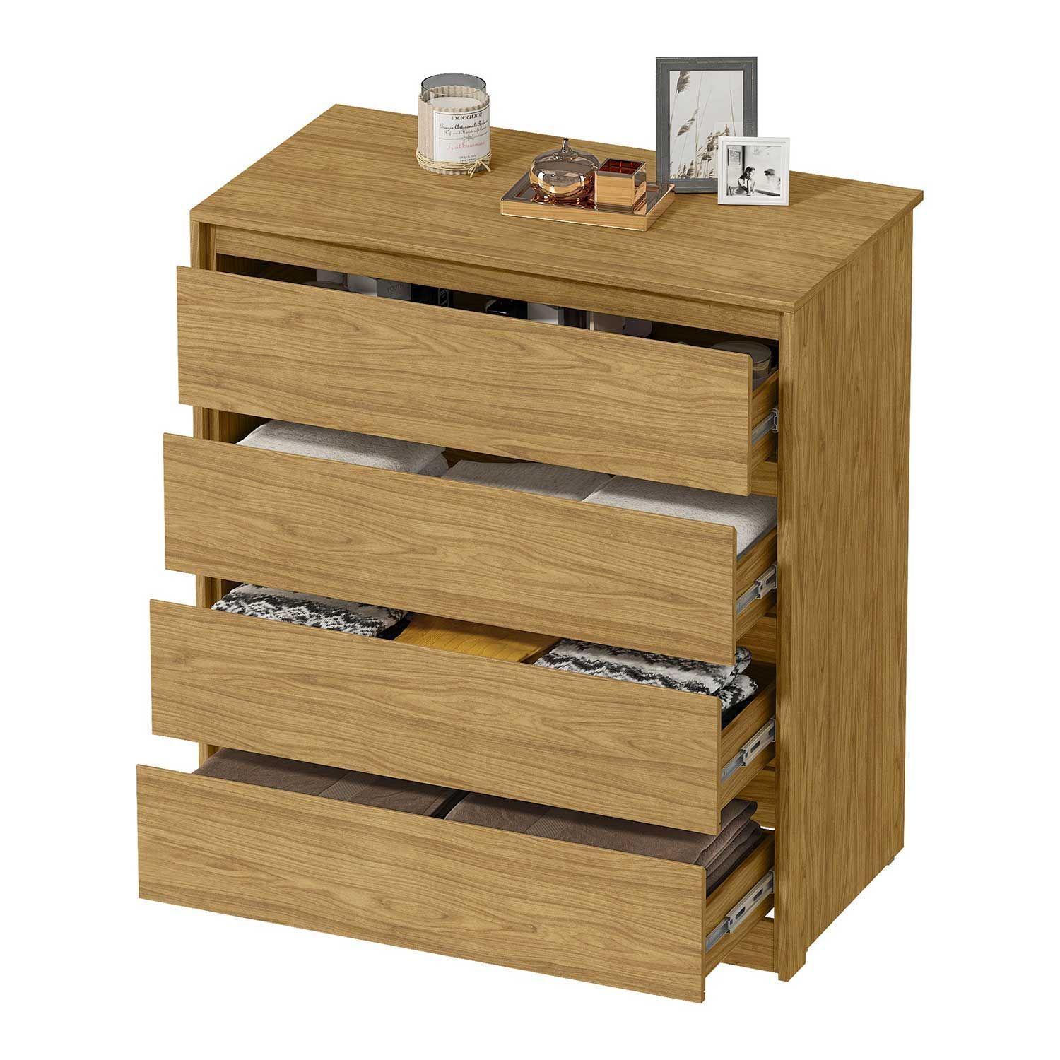 Cómoda Noëlle 4 cajones Marrocos/ Off white-3