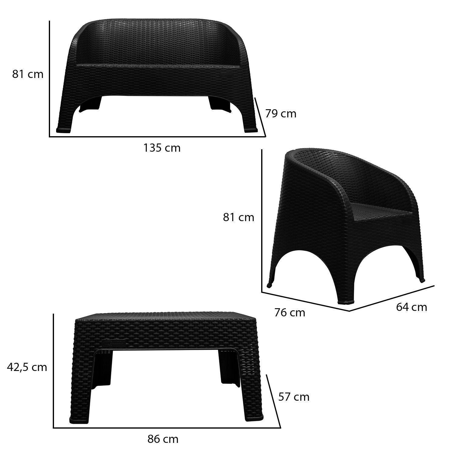 Juego terraza Bai Familiar 4 Pers-5