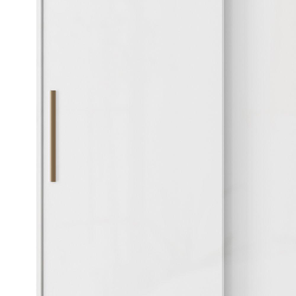Closet 2 puertas corredera Lumière 190 x 91,7 x 46,5 Blanco Nieve-3