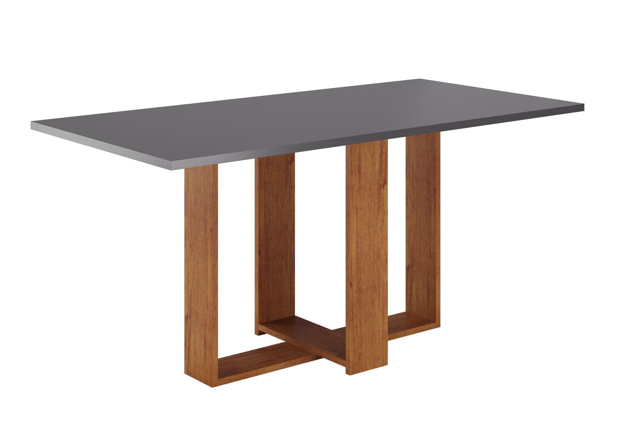 Juego de Comedor 6 sillas Toscana Gris  80 x 80 x 160-4