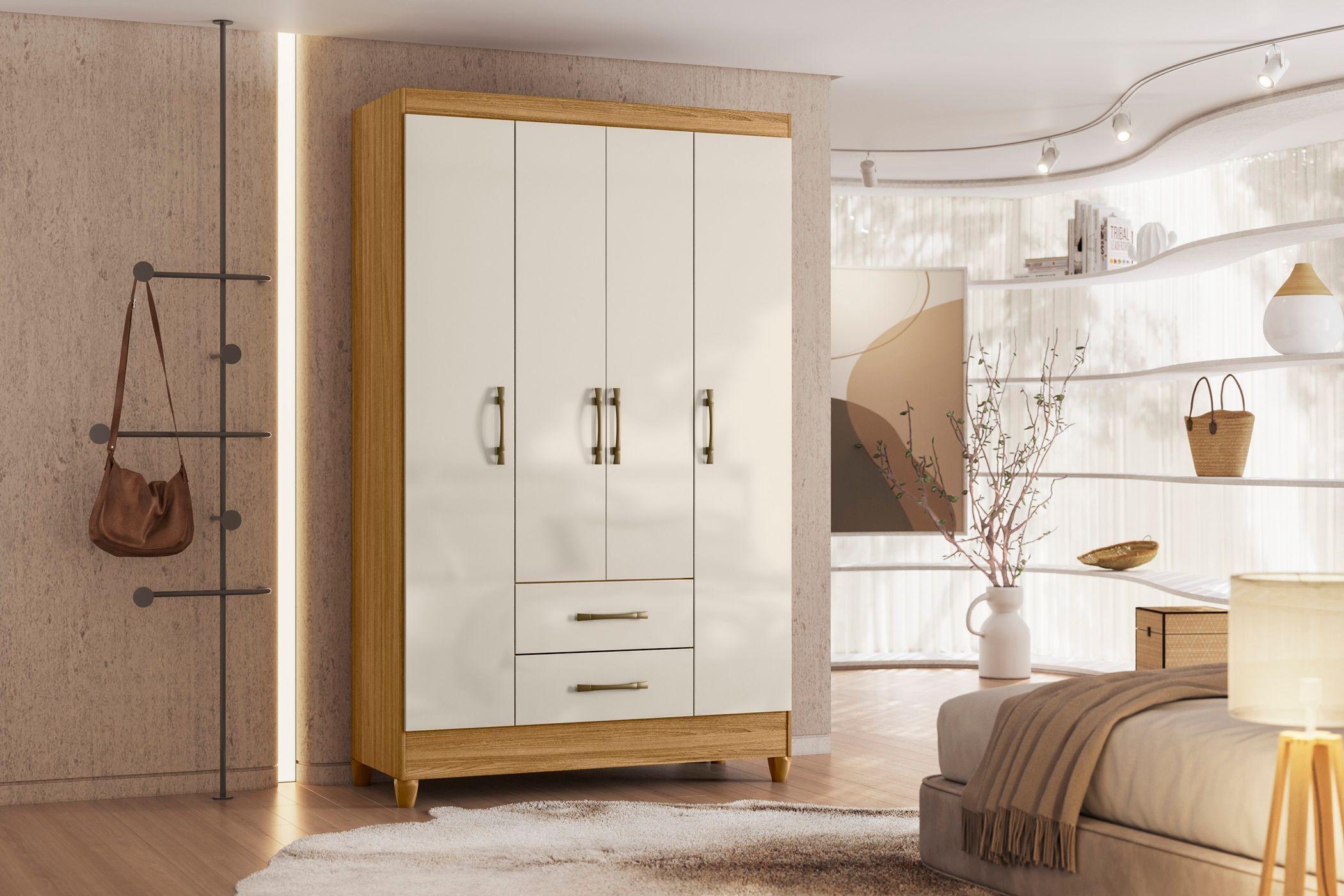 Closet Sorrento 4 puertas 2 cajones-2