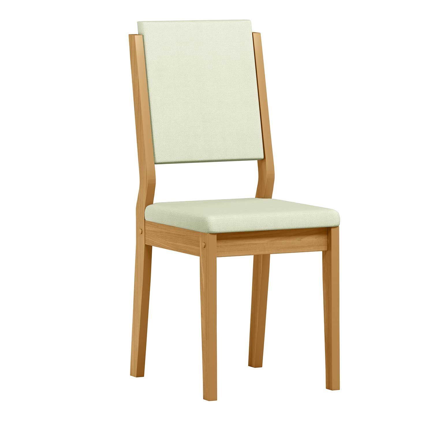 Juego de Comedor Amoré 135x135 cm Vidrio 6 Sillas Beige-5