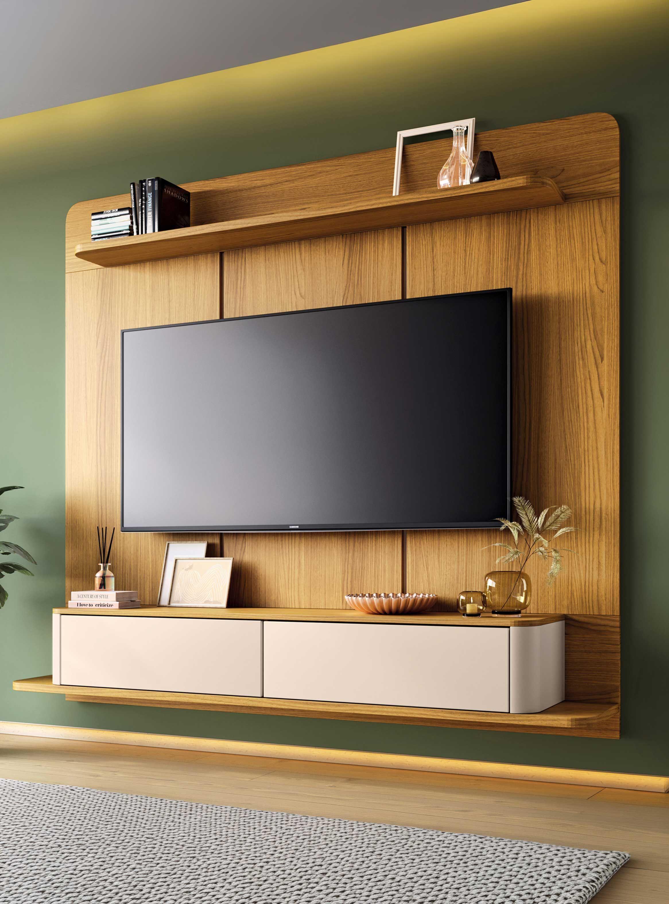 Home Panel Provenza tv 70" 1.8 Off white Cinamomo-0