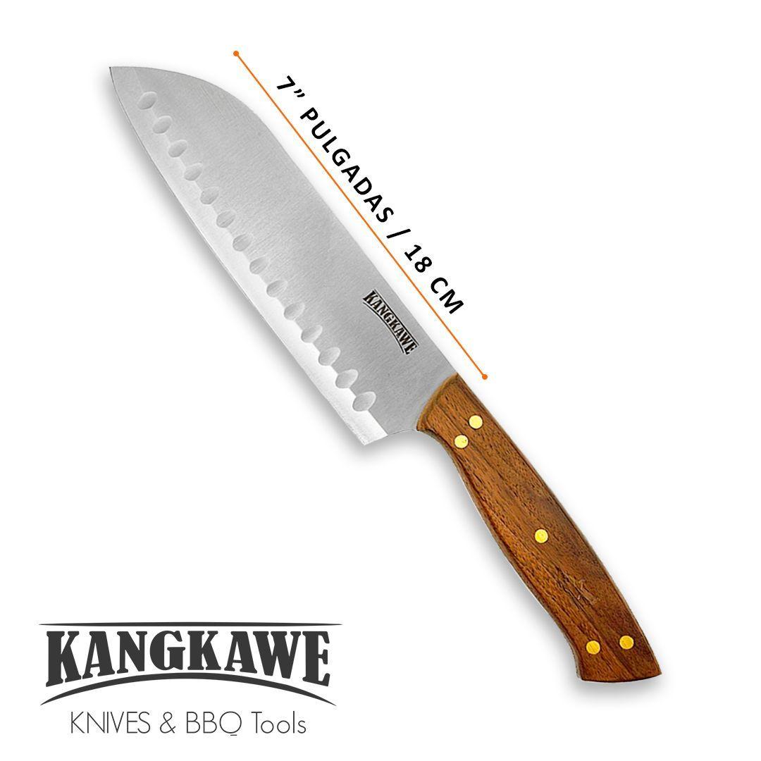 Cuchillo 7" Santoku Coñaripe-1