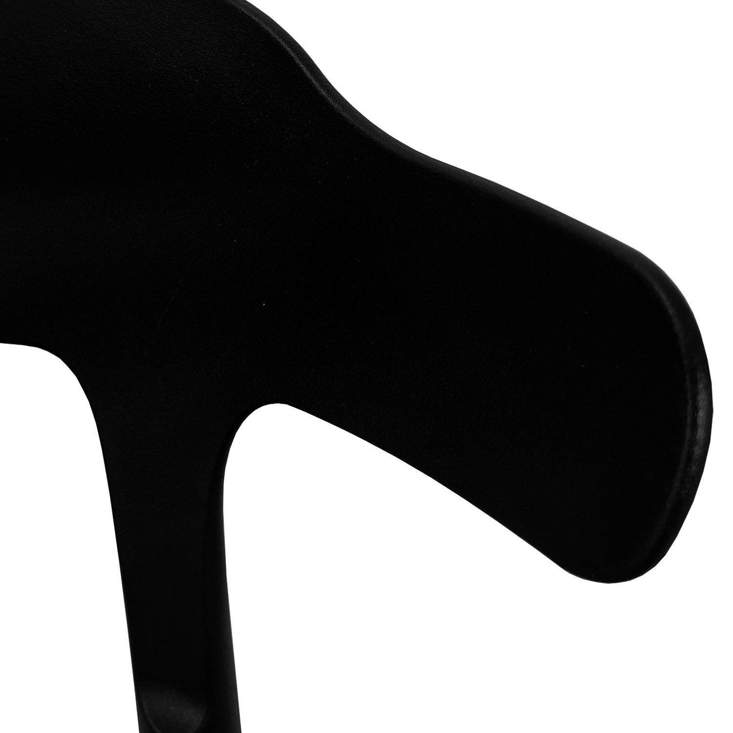 Pack 2 Taburetes Bar Bistro Negra Asiento Beige 106 x 45 x 48 cm / Alto asiento: 76 cm-5