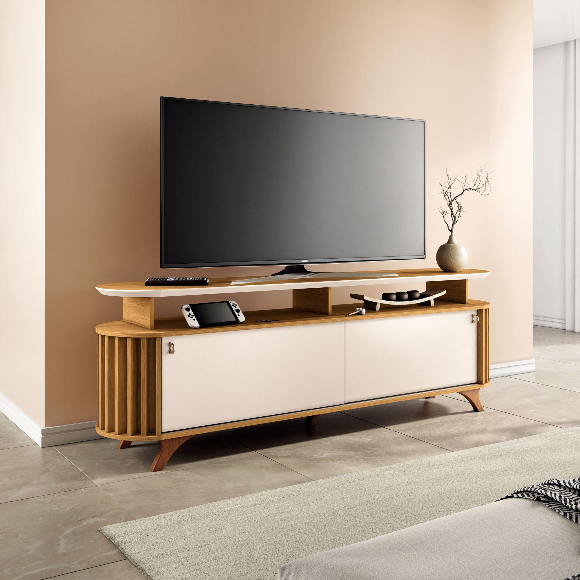 Rack Tv Vilnius 70" 182x62x41 cm-3