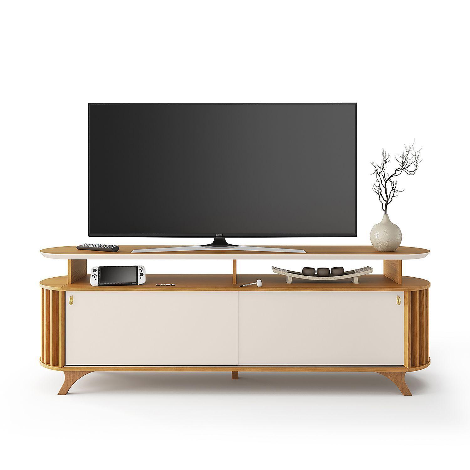 Rack Tv Vilnius 70" 182x62x41 cm-5