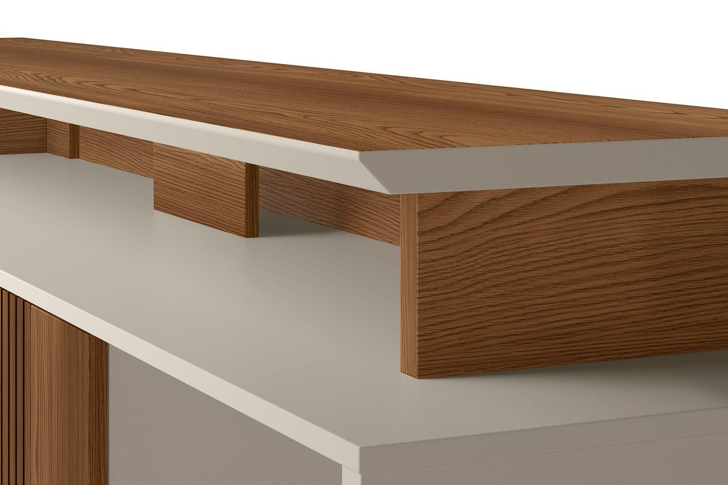 Rack Tv Bellagio 70" 200x66x38 cm-3