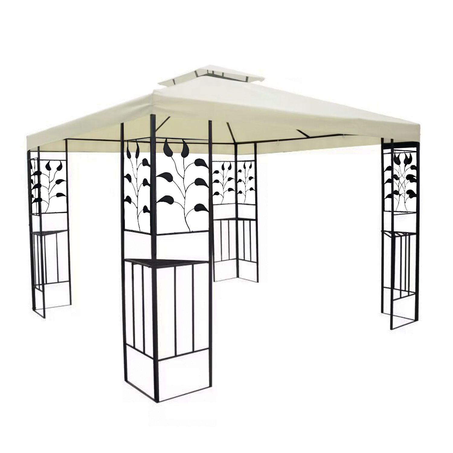 Pérgola Patagonia 3x3mt Marfil-0