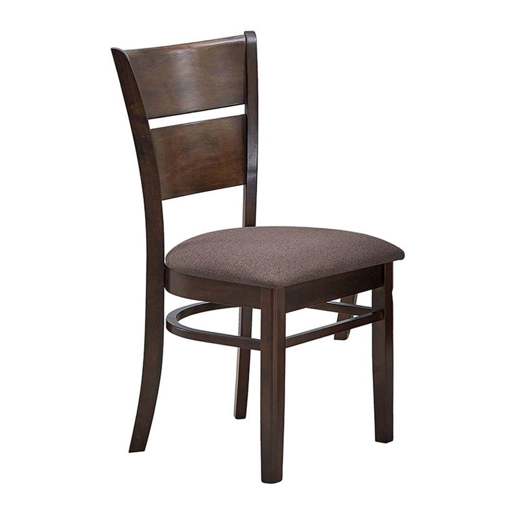 Juego de comedor Juliette Chocolate Extensible 6 sillas Café-2