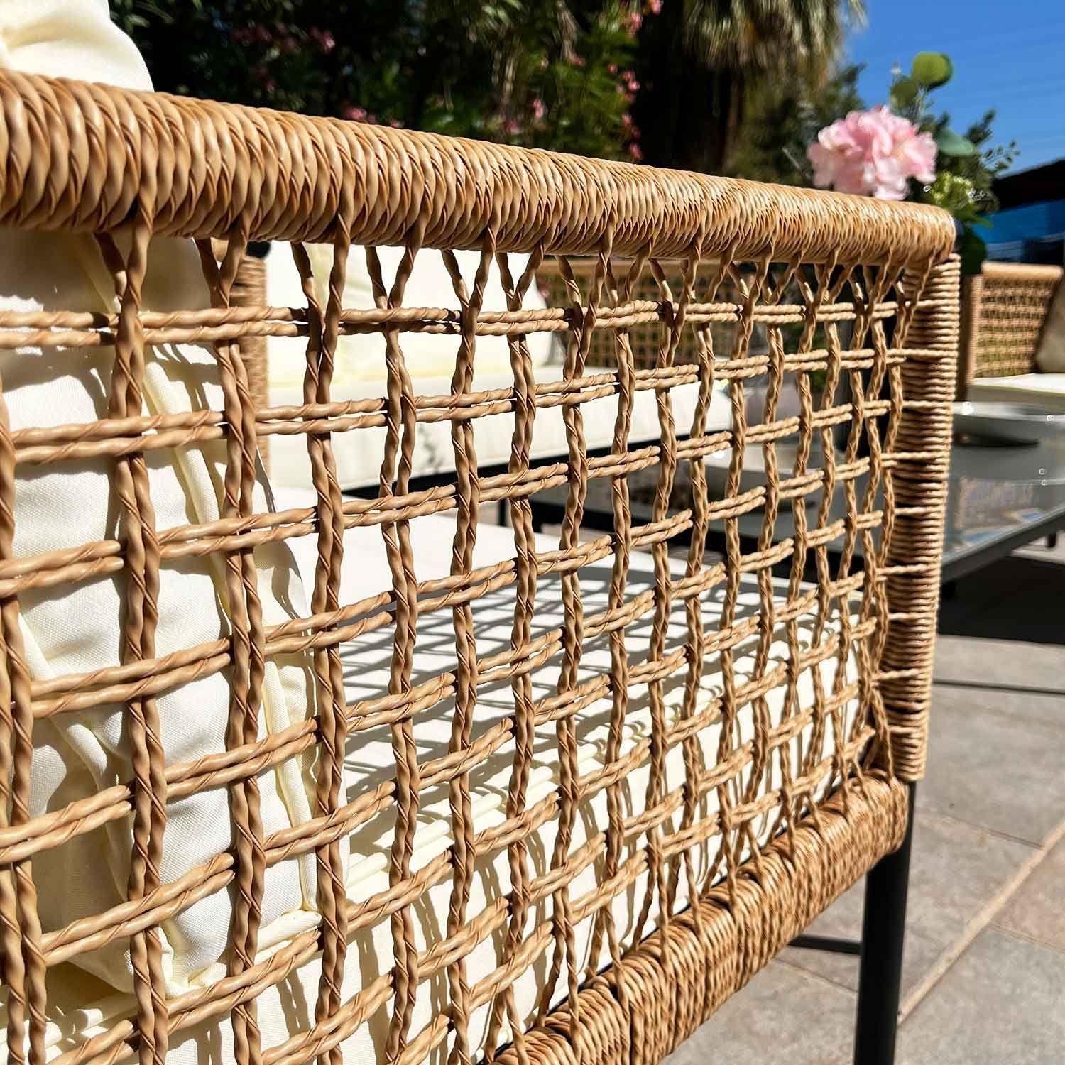 Juego de living terraza Malaga 4 personas-5