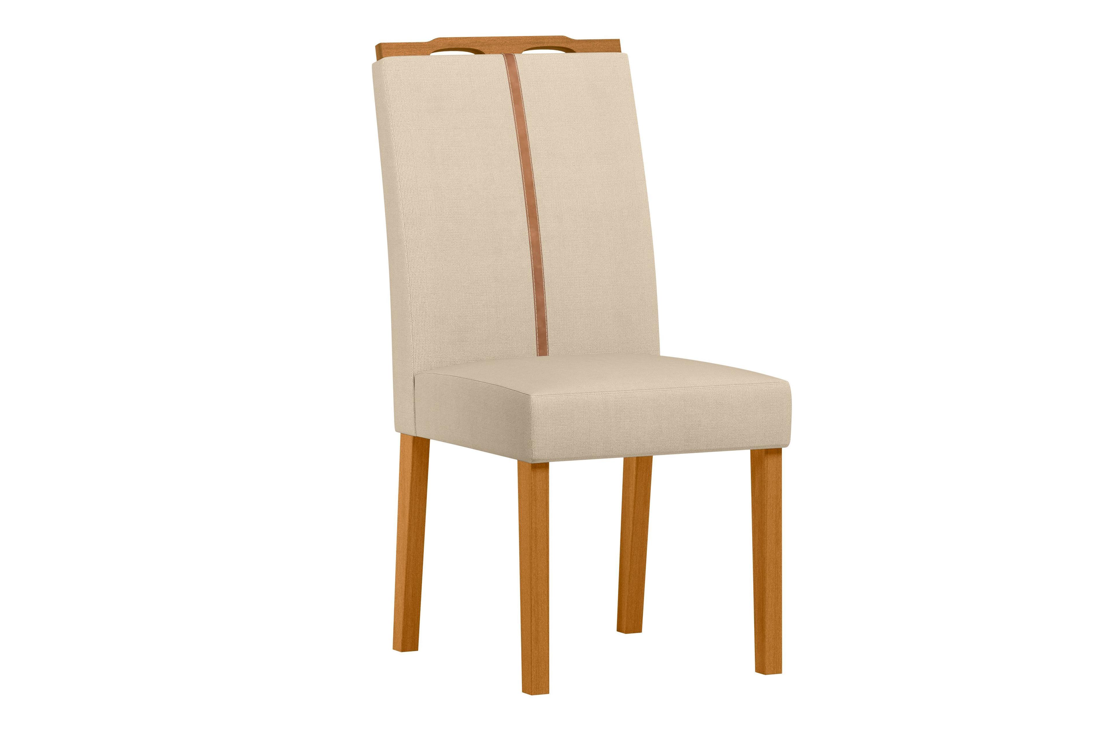 Juego de Comedor Sonatta 160x90 cm Vidrio 6 Sillas Beige-2