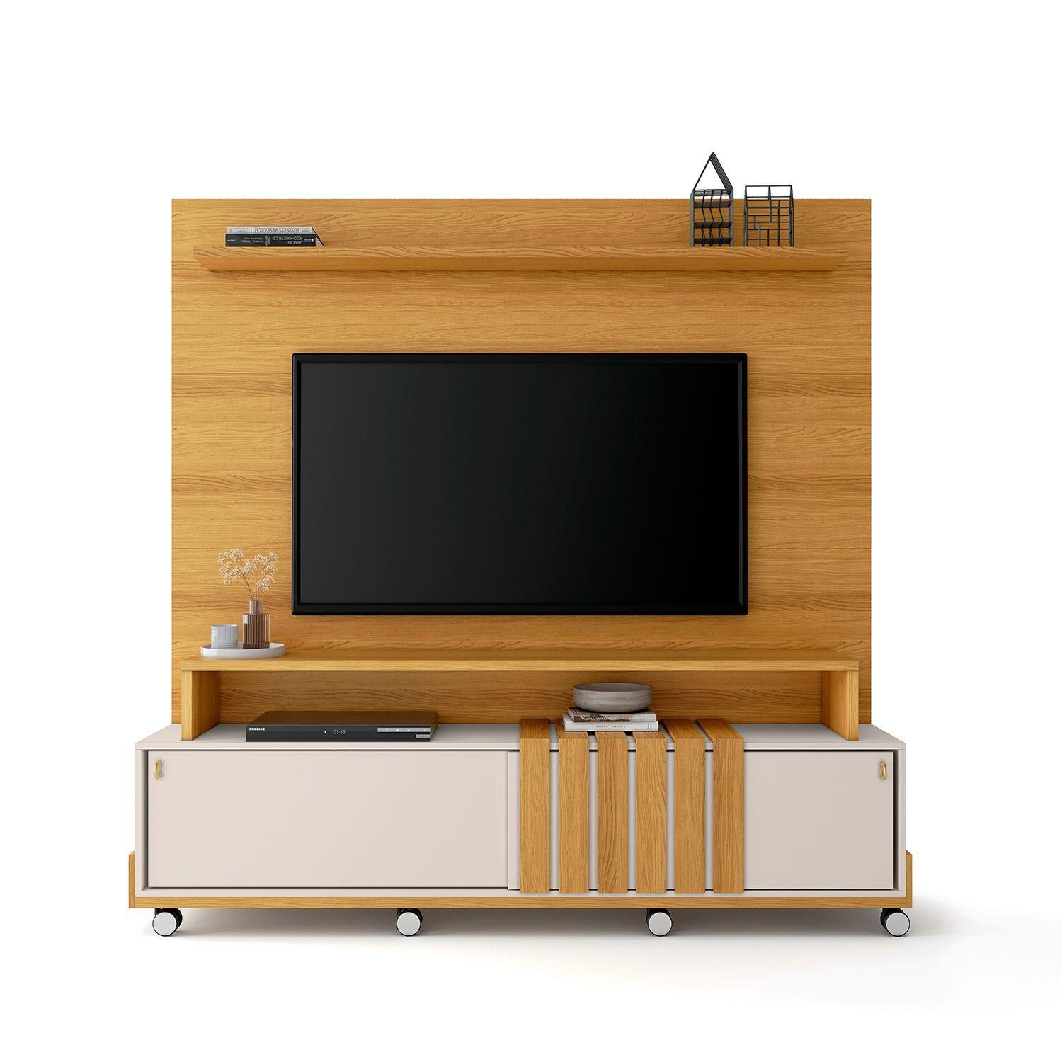 Home Amberes 1.8 75" Cinamomo / Off White-0