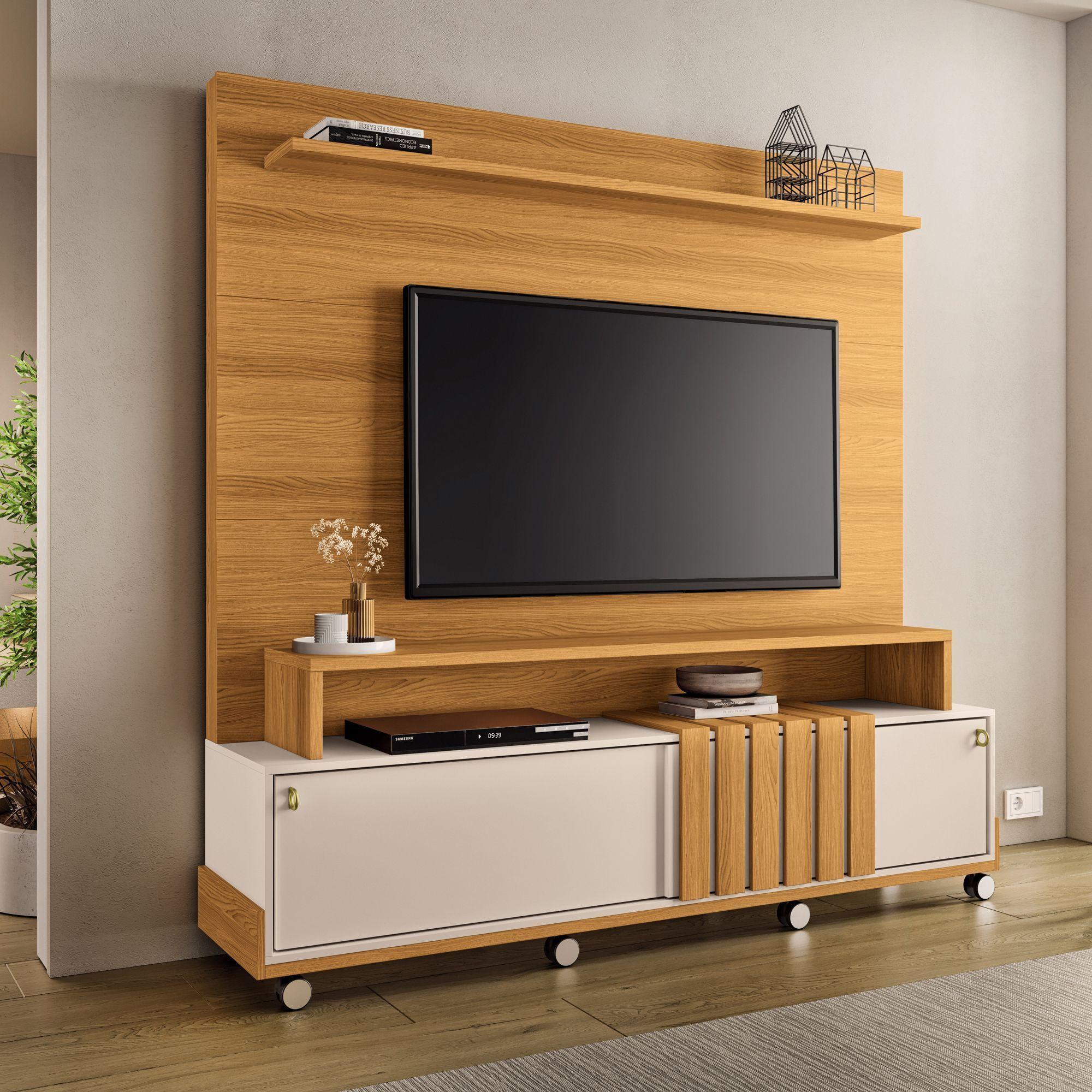Home Amberes 1.8 75" Cinamomo / Off White-1