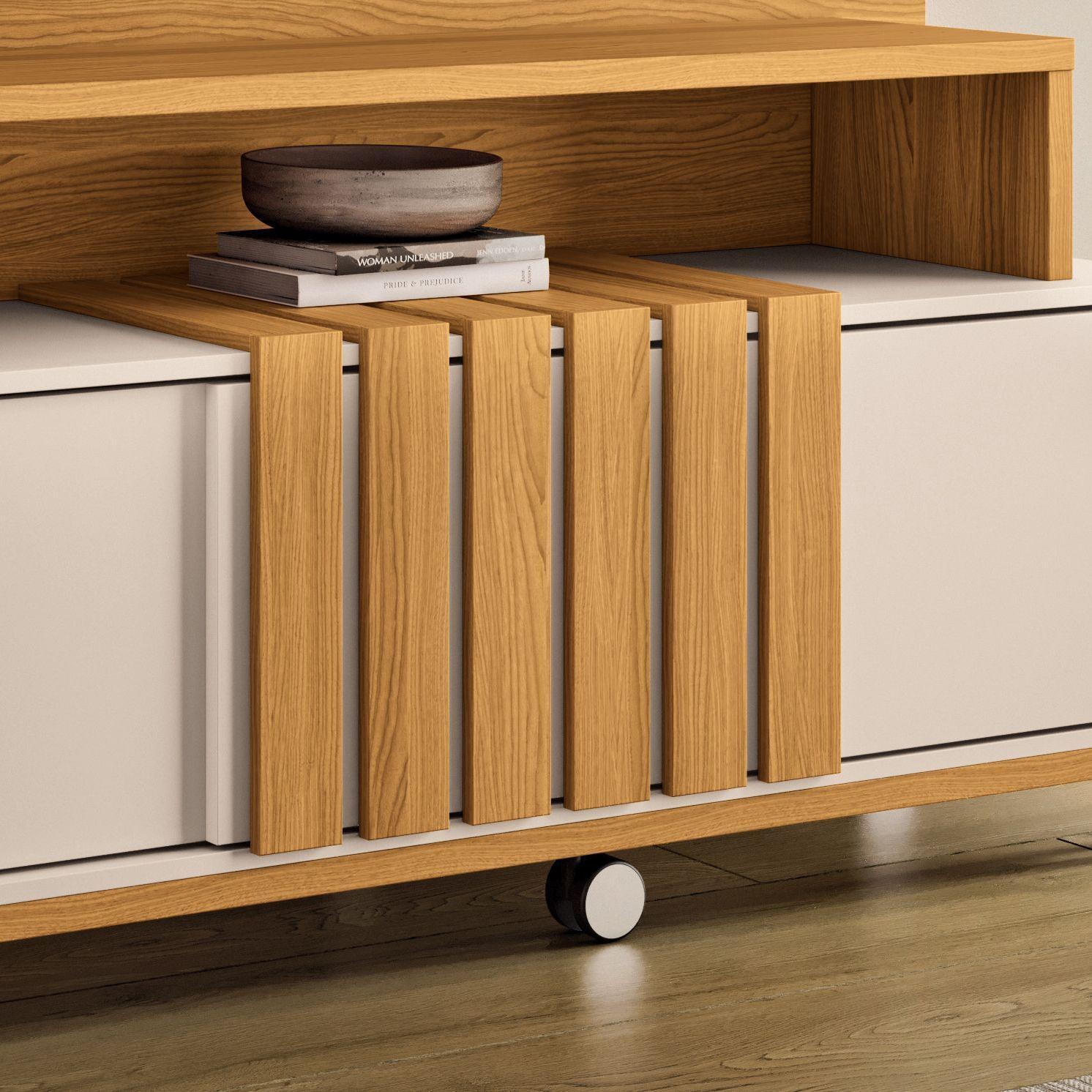 Home Amberes 1.8 75" Cinamomo / Off White-3