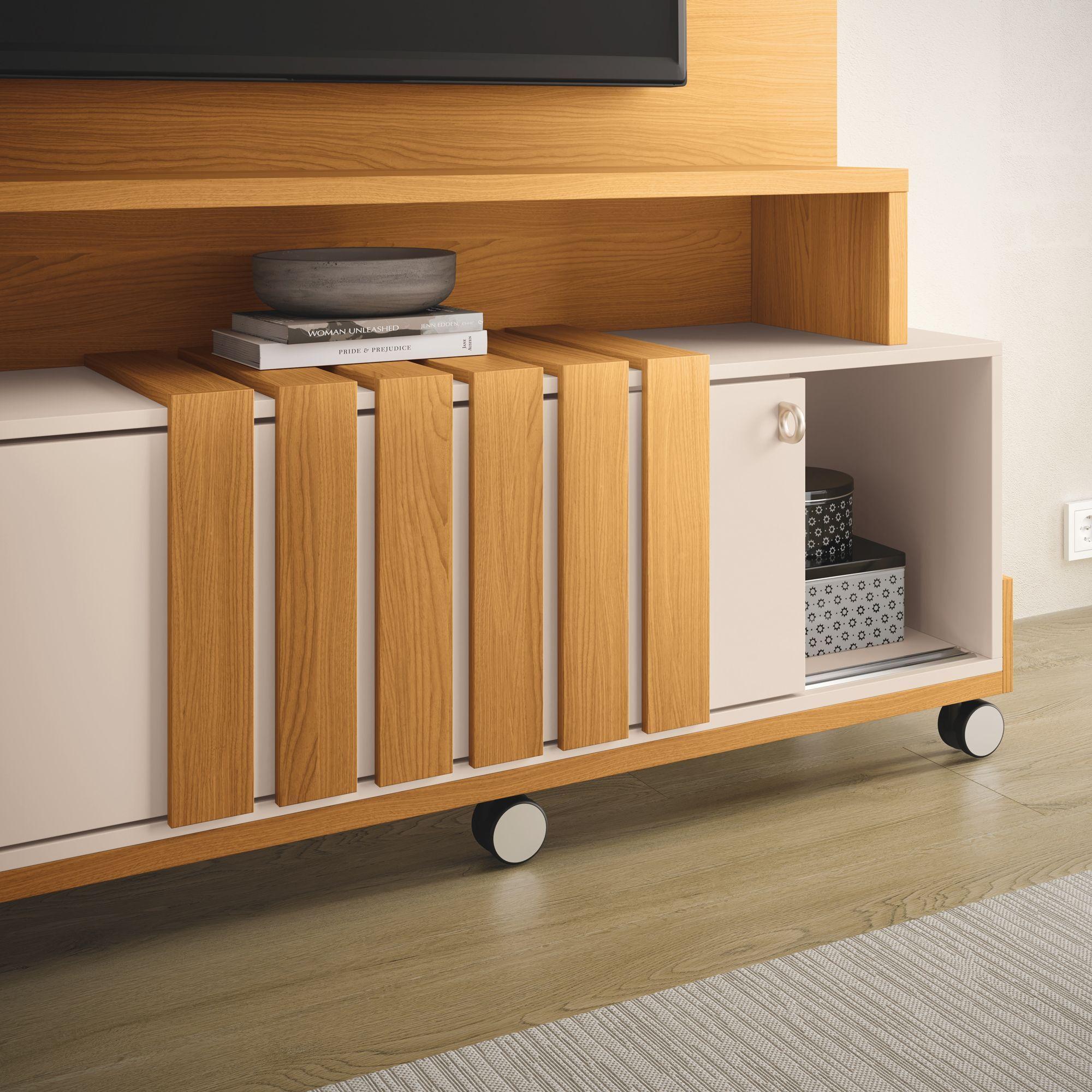 Home Amberes 1.8 75" Cinamomo / Off White-4