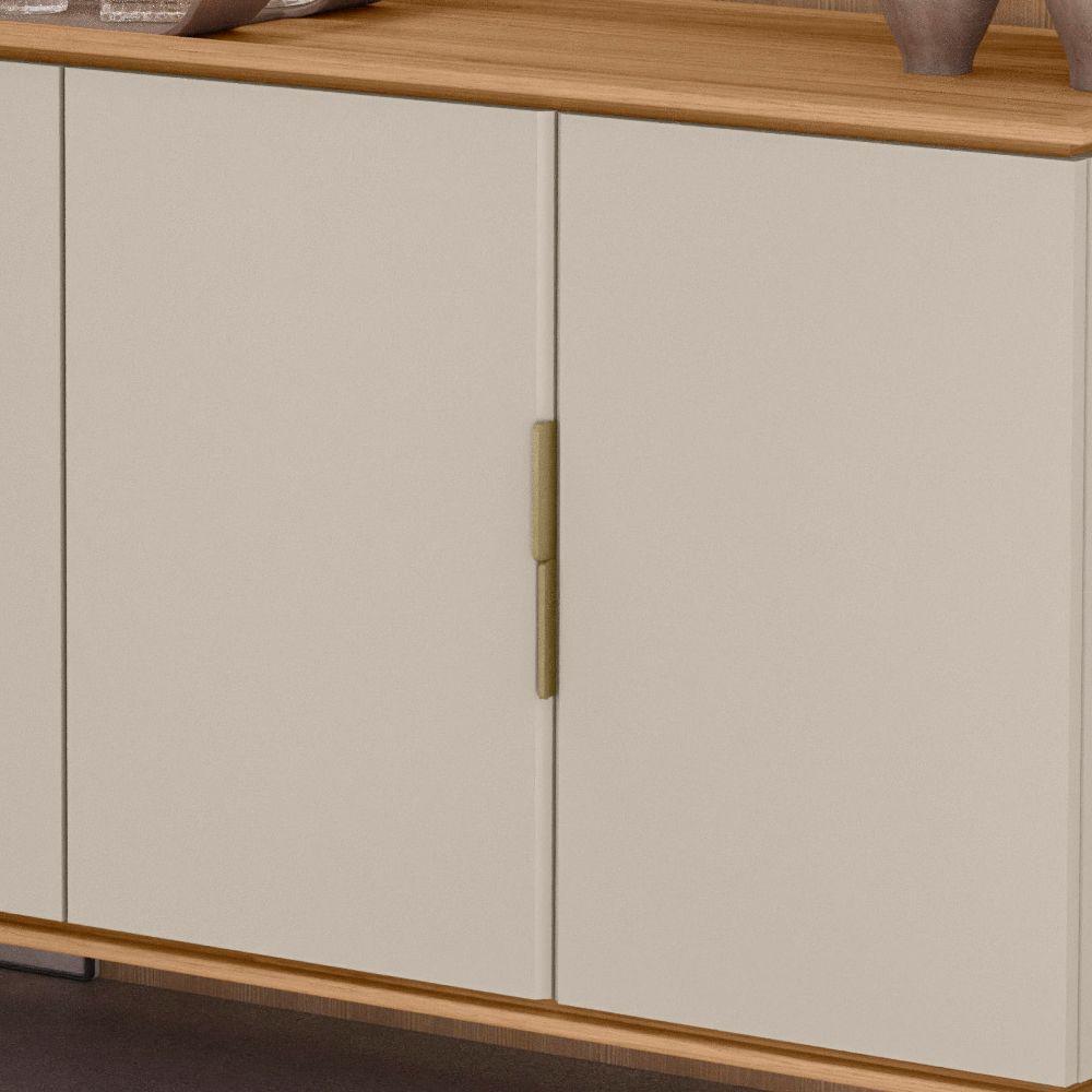 Buffet Sintra Jequitiba/Off White 160x80x42 cm-5