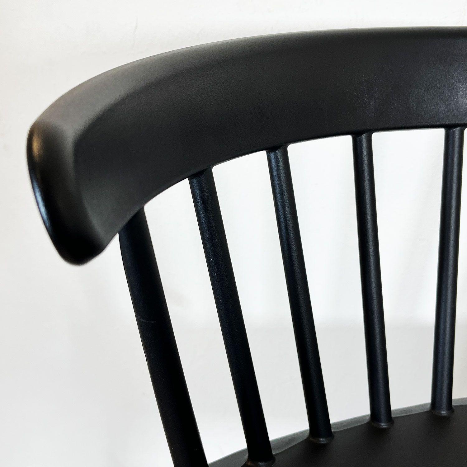 Pack 2 Taburetes Bar Windsor Negra 103 x 53 x 53 cm / Alto asiento: 76 cm-4