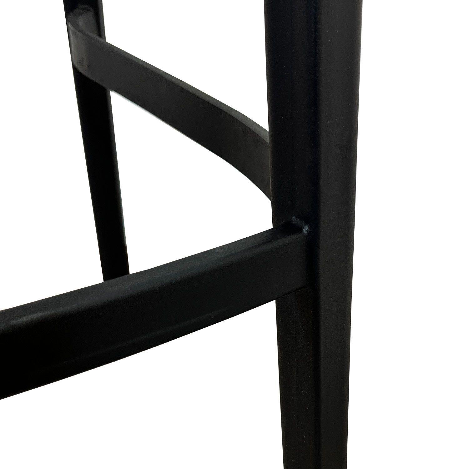 Pack 2 Taburetes Bar Windsor Negra 103 x 53 x 53 cm / Alto asiento: 76 cm-5