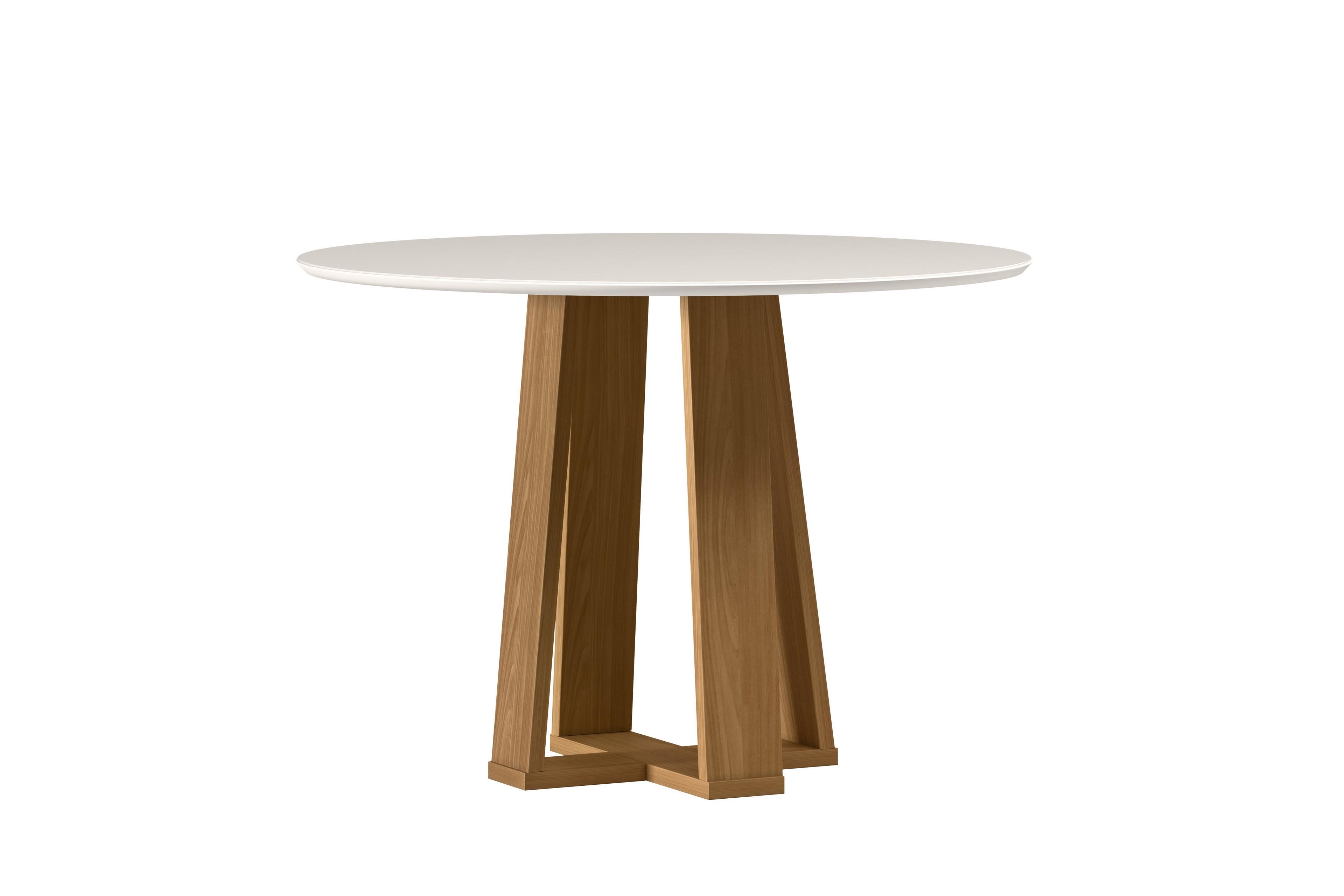 Juego de Comedor Montreal 100x100 cm Vidrio 4 Sillas Beige  -2