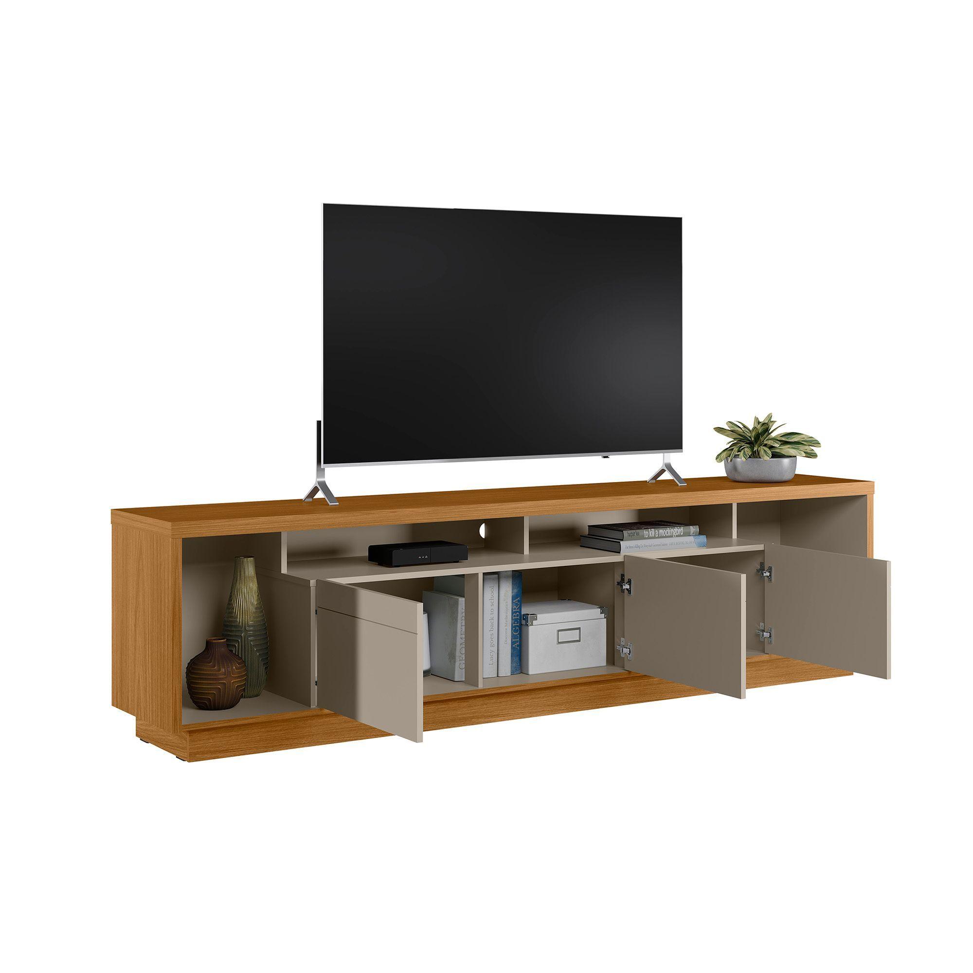 Rack Tv Estoril 75" 218x56x38 cm-6