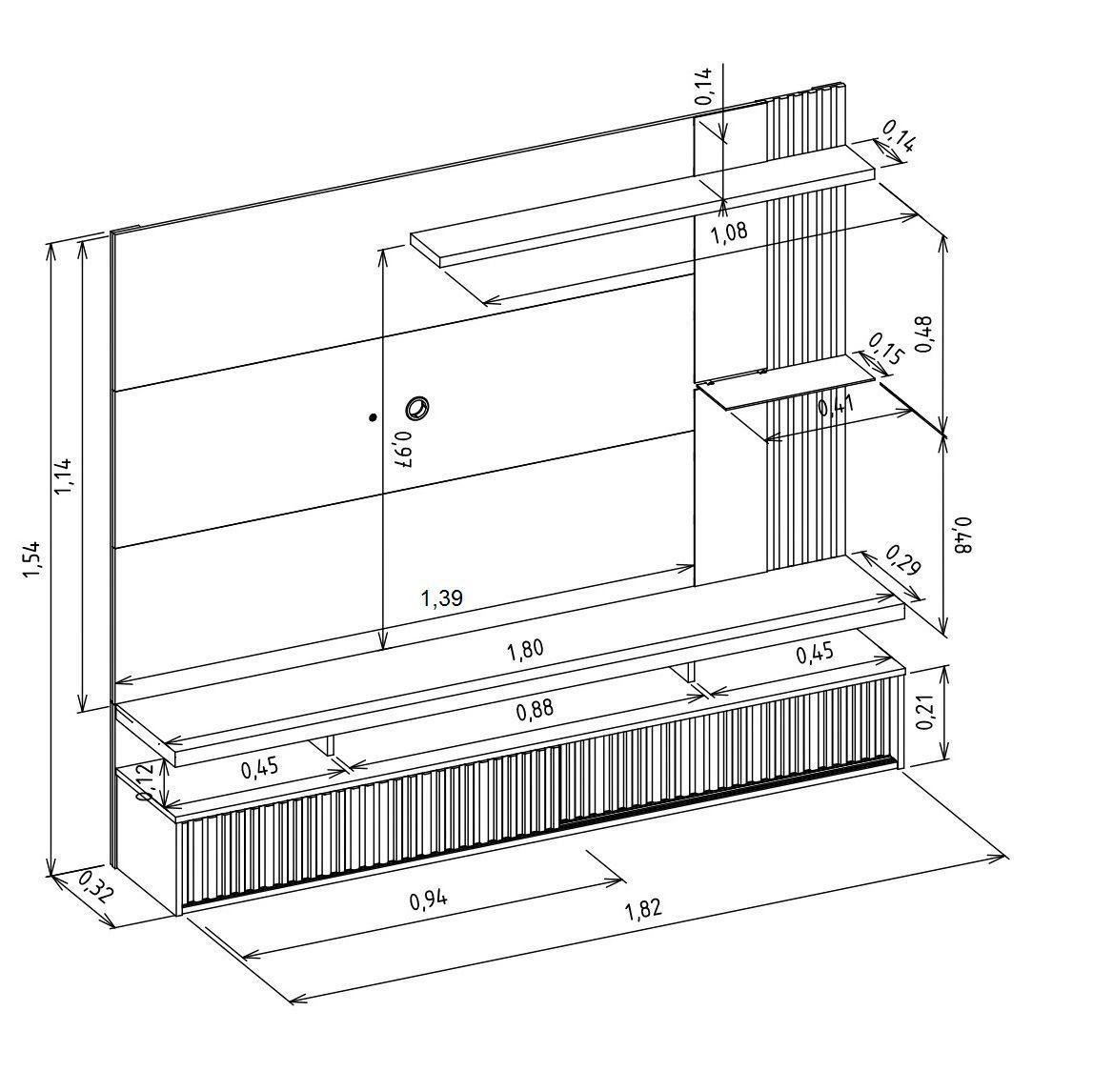 Home Panel Dijon tv 60"-5