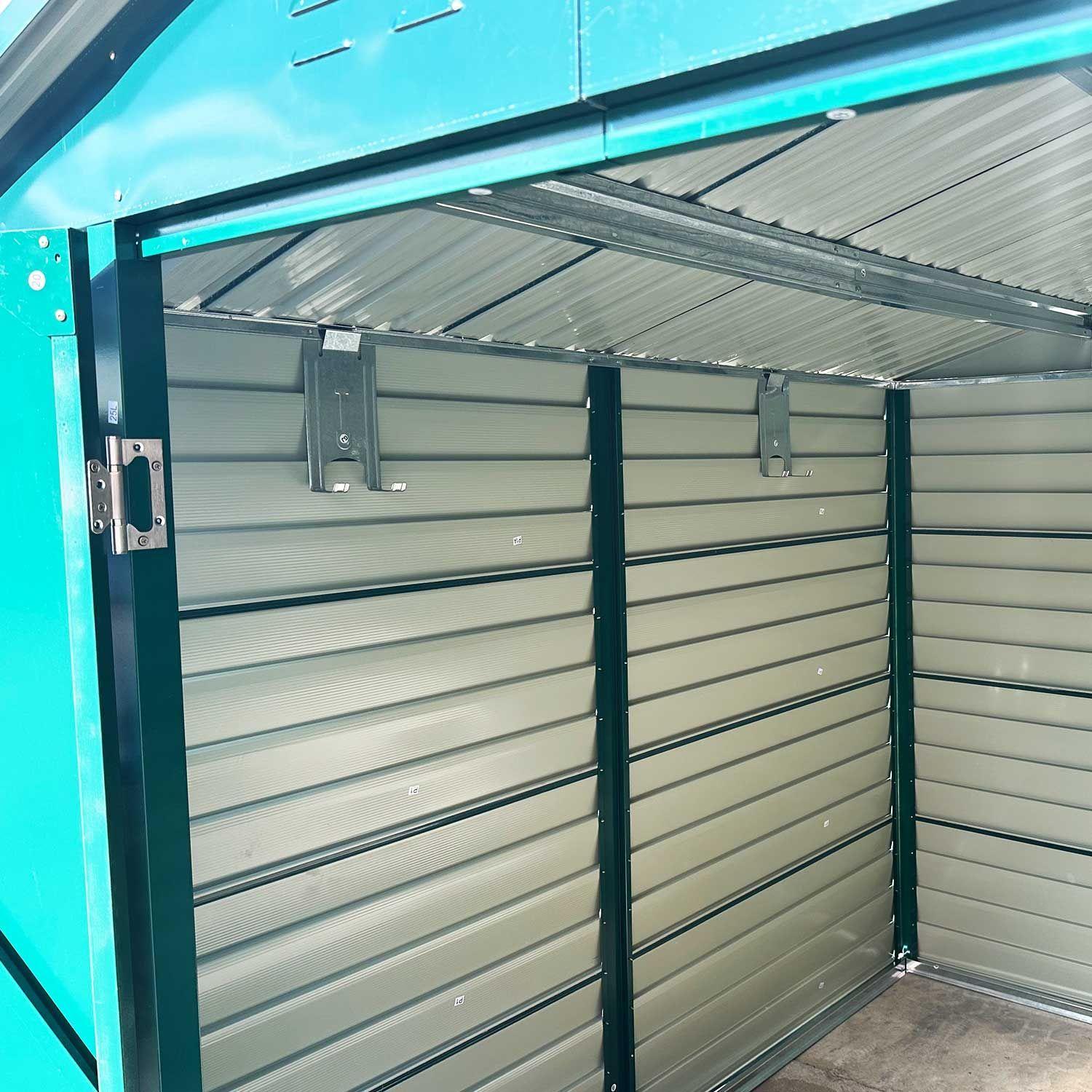 Bodega Jardín 242x260x209 Homeshed Verde-4